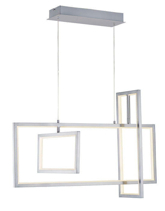 ET2 - E20356-SN - LED Pendant - Link - Satin Nickel