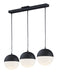 ET2 - E20363-92BK - LED Pendant - Half Moon - Black