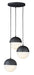 ET2 - E20364-92BK - LED Pendant - Half Moon - Black