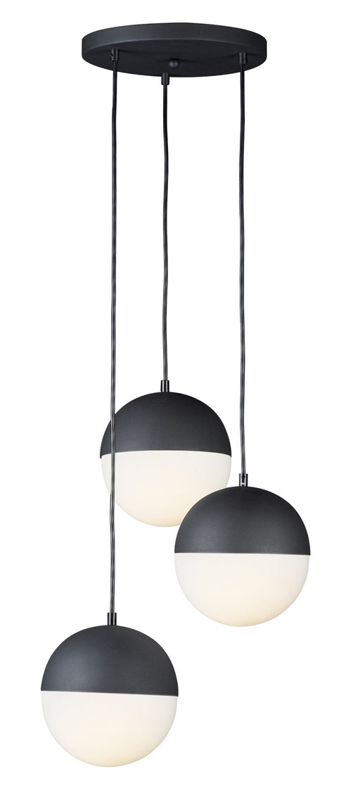 ET2 - E20364-92BK - LED Pendant - Half Moon - Black