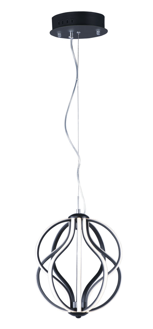 ET2 - E21172-BK - LED Pendant - Aura - Black