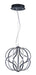 ET2 - E21174-BK - LED Pendant - Aura - Black