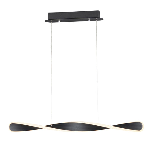 ET2 - E24155-BK - LED Pendant - Pirouette - Black