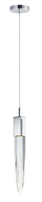 ET2 - E31241-20PC - LED Mini Pendant - Quartz - Polished Chrome