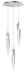 ET2 - E31243-20PC - LED Pendant - Quartz - Polished Chrome