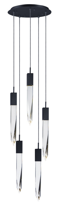 ET2 - E31244-20BK - LED Pendant - Quartz - Black