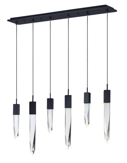 ET2 - E31245-20BK - LED Pendant - Quartz - Black