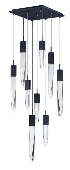 ET2 - E31246-20BK - LED Pendant - Quartz - Black