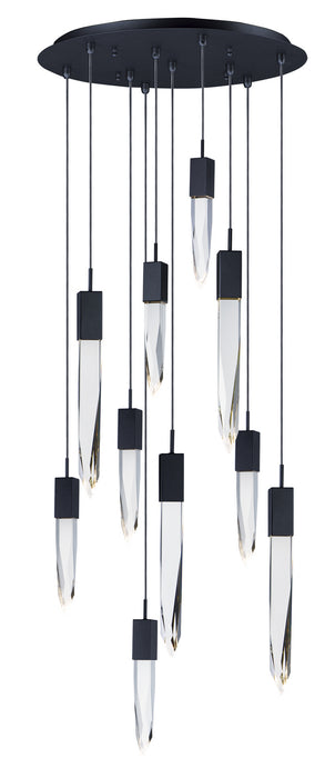 ET2 - E31247-20BK - LED Pendant - Quartz - Black