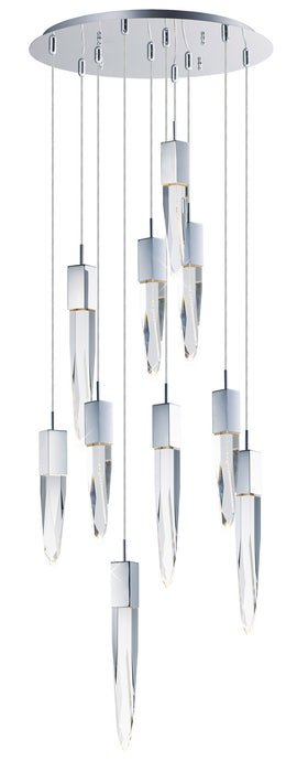 ET2 - E31247-20PC - LED Pendant - Quartz - Polished Chrome