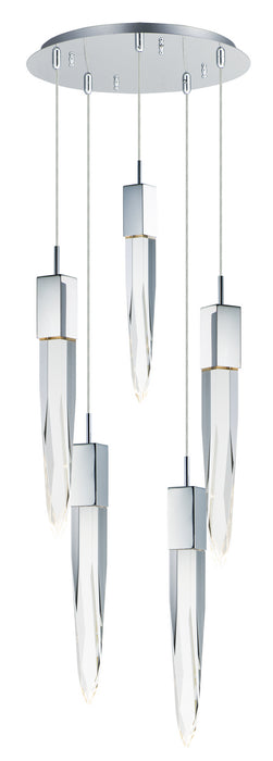 ET2 - E31244-20PC - LED Pendant - Quartz - Polished Chrome