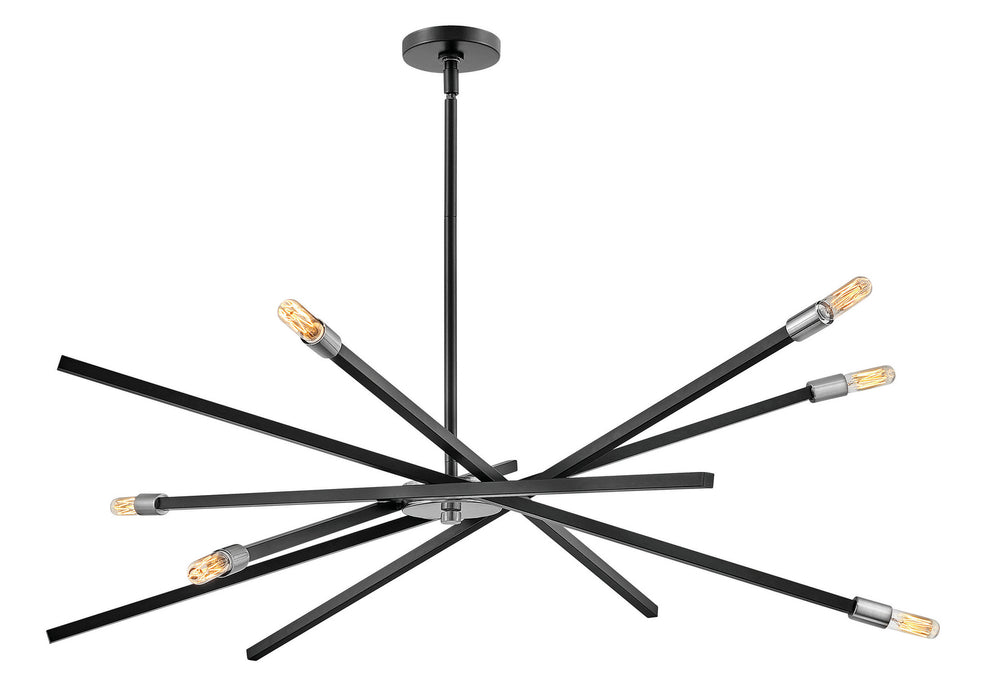 Hinkley - 4766SK - LED Chandelier - Archer - Satin Black