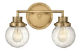 Hinkley - 5932HB - LED Bath - Poppy - Heritage Brass