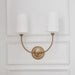 Crystorama - 2242-VG - Two Light Wall Sconce - Sylvan - Vibrant Gold