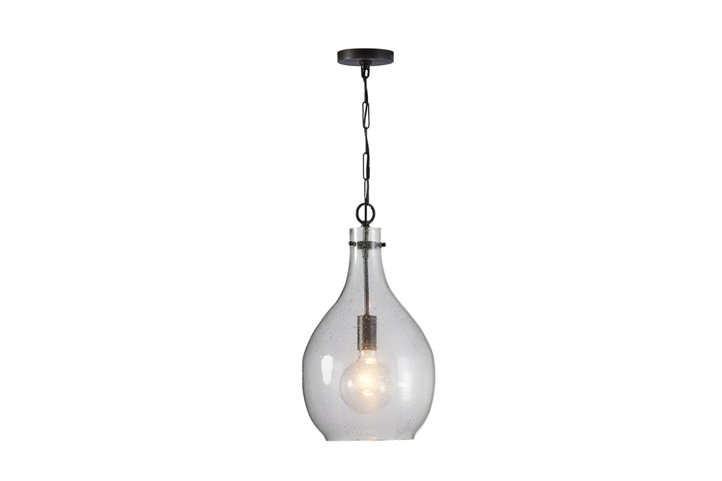 Capital Lighting - 333813PW-473 - One Light Pendant - Rabun - Dark Pewter