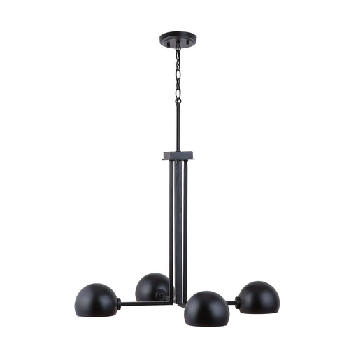 Capital Lighting - 433141MB - Four Light Chandelier - Hadley - Matte Black