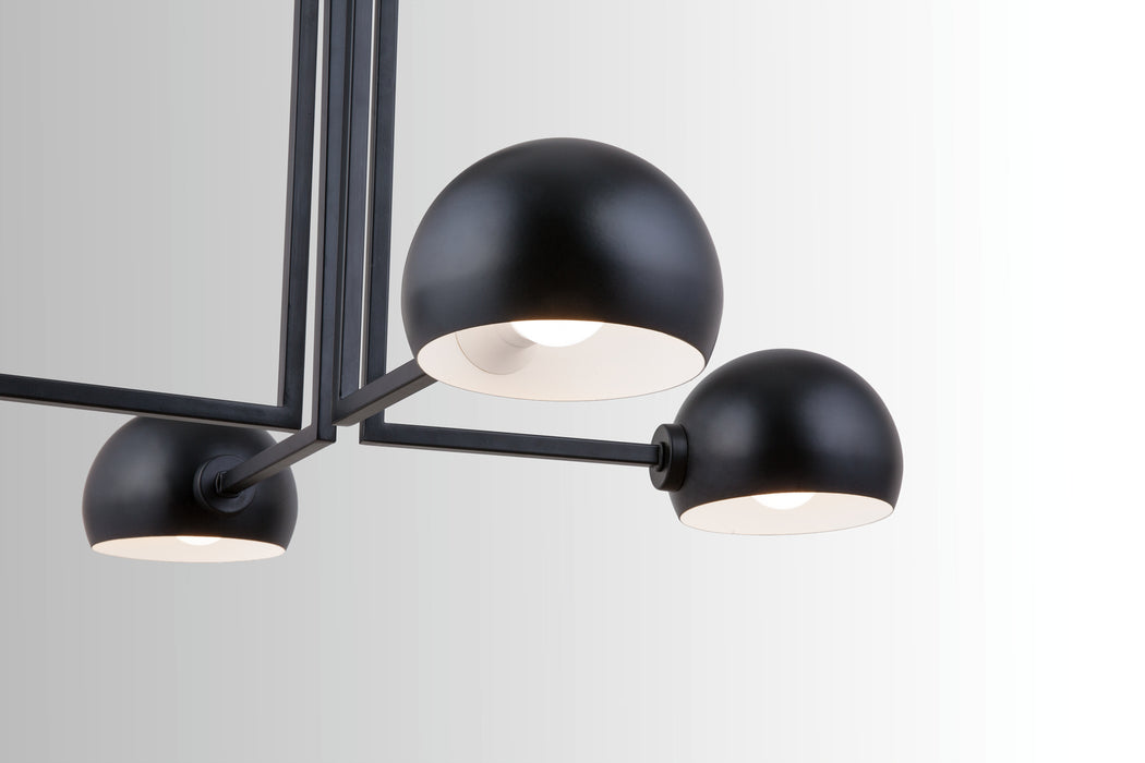 Capital Lighting - 433141MB - Four Light Chandelier - Hadley - Matte Black