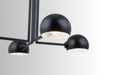 Capital Lighting - 433141MB - Four Light Chandelier - Hadley - Matte Black