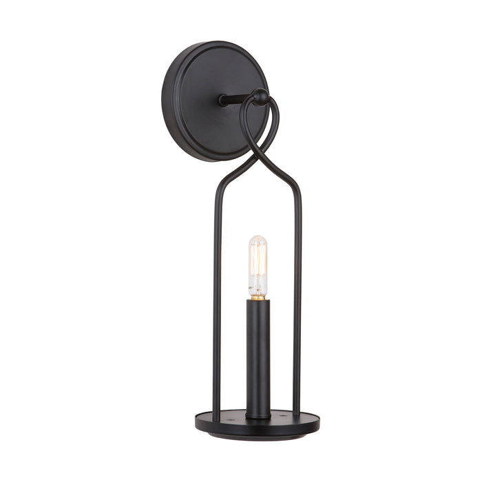 Capital Lighting - 631611MB - One Light Wall Sconce - Sonnet - Matte Black