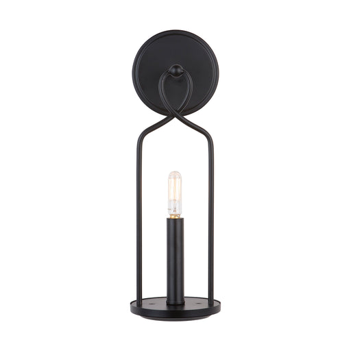 Capital Lighting - 631611MB - One Light Wall Sconce - Sonnet - Matte Black