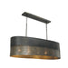 Capital Lighting - 835151GI - Five Light Island Pendant - Sana - Grey Iron