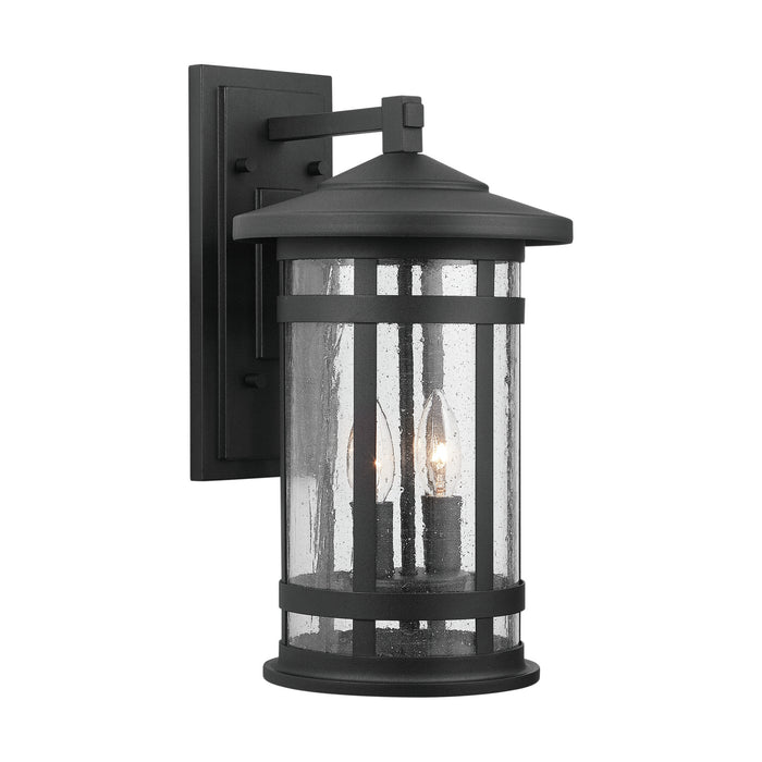 Capital Lighting - 935521BK - Two Light Outdoor Wall Lantern - Mission Hills - Black