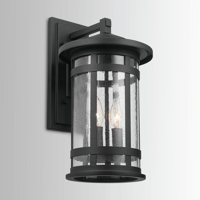 Capital Lighting - 935521BK - Two Light Outdoor Wall Lantern - Mission Hills - Black