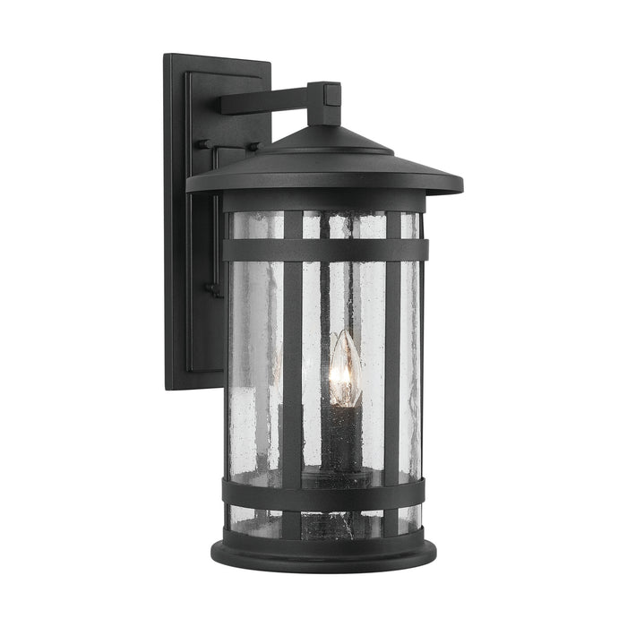 Capital Lighting - 935531BK - Three Light Outdoor Wall Lantern - Mission Hills - Black