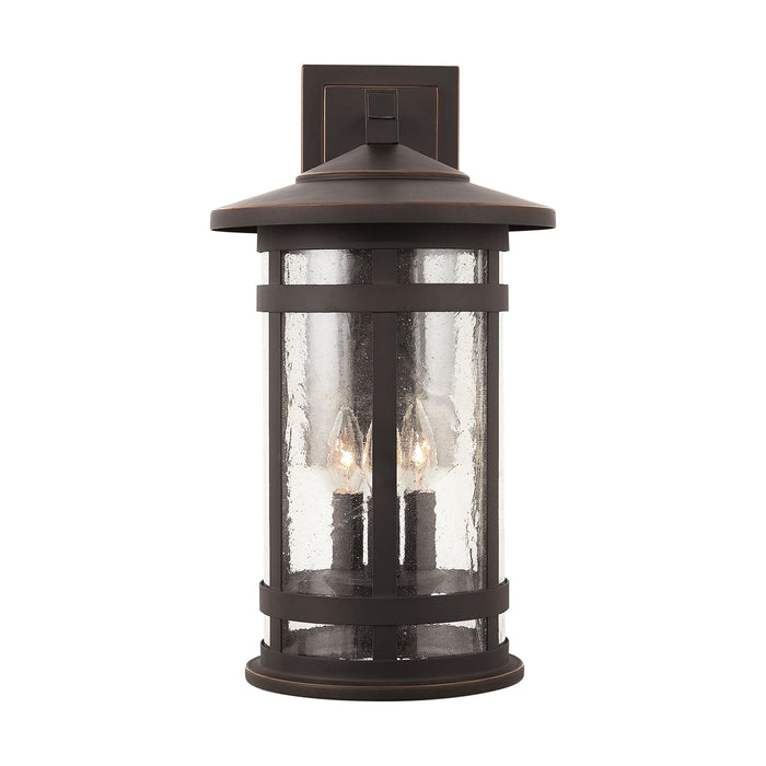 Capital Lighting - 935531OZ - Three Light Outdoor Wall Lantern - Mission Hills - Oiled Bronze