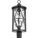 Generation Lighting. - OL15207ANBZ - Three Light Outdoor Post Lantern - Millbrooke - Antique Bronze