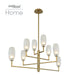 Kalco - 511560WB - LED Island Pendant - June - Winter Brass