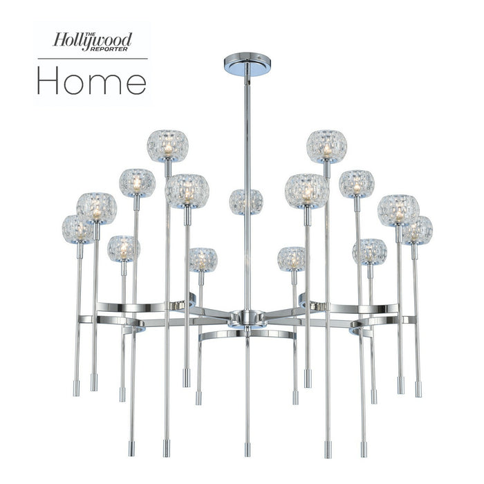 Kalco - 511675CH - LED Chandelier - Mae - Chrome