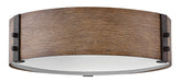 Hinkley - 29203SQ-LL - LED Flush Mount - Sawyer - Sequoia