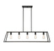 Savoy House - 1-327-5-44 - Five Light Linear Chandelier - Denton - Classic Bronze