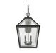 Savoy House - 5-102-BK - Four Light Outdoor Wall Lantern - Woodstock - Black