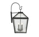 Savoy House - 5-102-BK - Four Light Outdoor Wall Lantern - Woodstock - Black