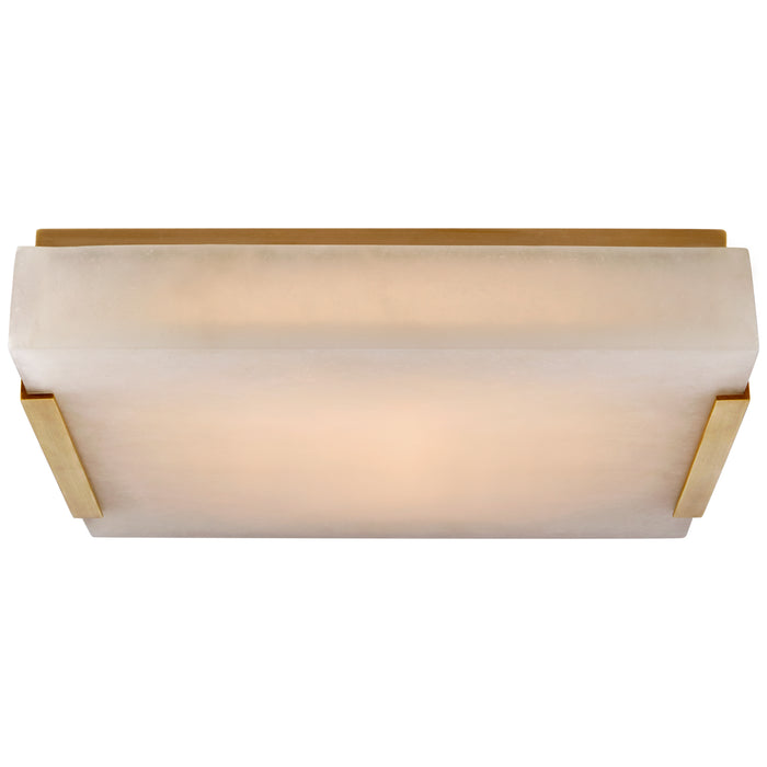 Visual Comfort Signature - KW 4113AB-ALB - LED Flush Mount - Covet - Antique-Burnished Brass