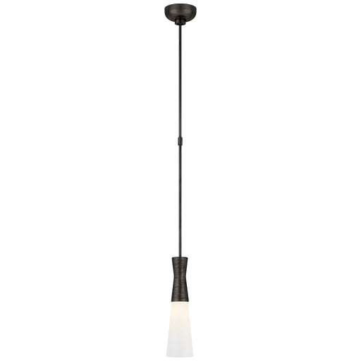 Visual Comfort Signature - KW 5531AI-WG - One Light Pendant - Utopia - Aged Iron