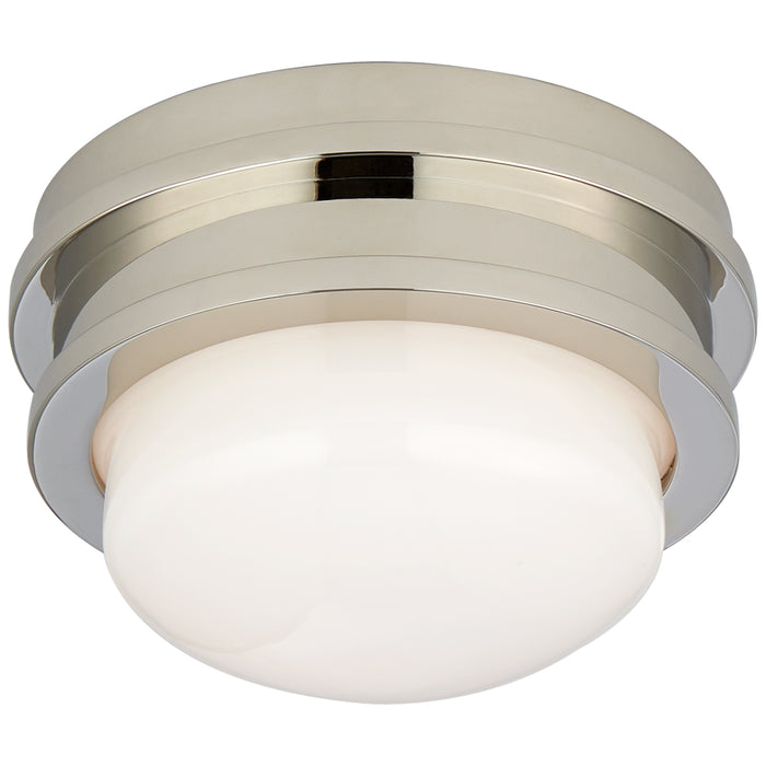 Visual Comfort Signature - CHC 4600PN-WG - LED Flush Mount - Launceton - Polished Nickel