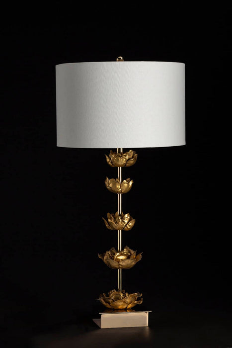 Regina Andrew - 13-1284 - One Light Table Lamp - Adeline - Gold Leaf