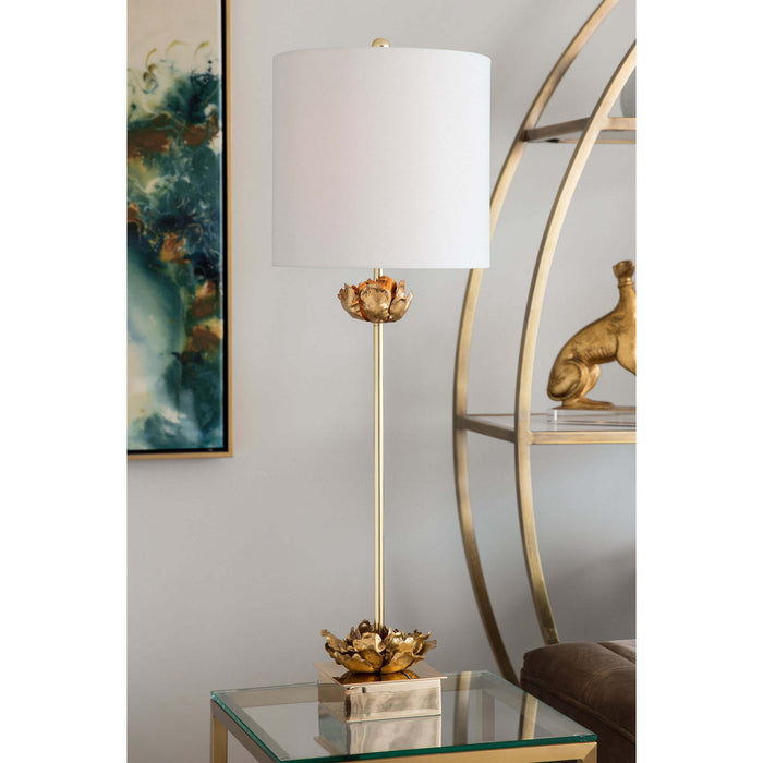 Regina Andrew - 13-1285 - One Light Table Lamp - Adeline - Gold Leaf