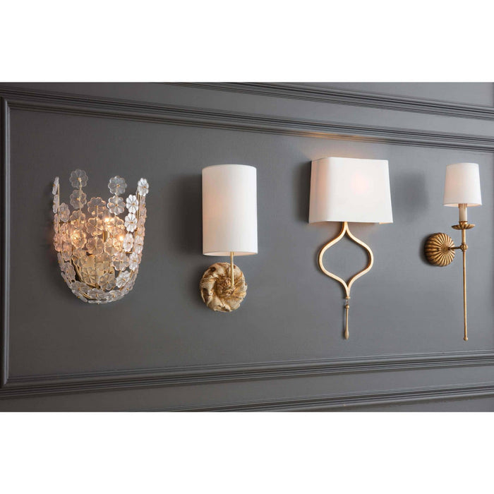 Regina Andrew - 15-1083 - Three Light Wall Sconce - Charlotte - Natural Brass