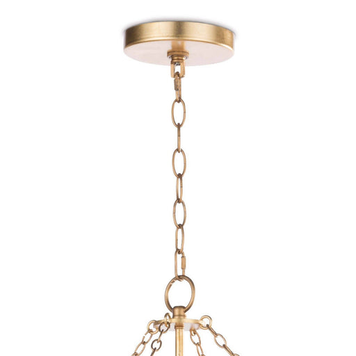 Regina Andrew - 16-1174GL - Six Light Chandelier - Cheshire - Gold Leaf