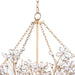 Regina Andrew - 16-1174GL - Six Light Chandelier - Cheshire - Gold Leaf