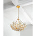 Regina Andrew - 16-1174GL - Six Light Chandelier - Cheshire - Gold Leaf