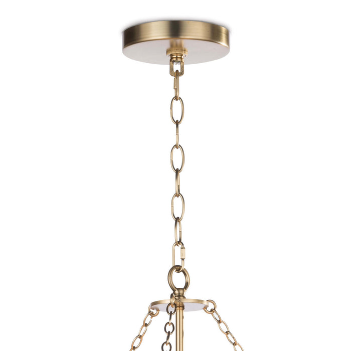 Regina Andrew - 16-1177 - 12 Light Chandelier - Charlotte - Natural Brass