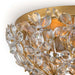 Regina Andrew - 16-1183GL - Two Light Flush Mount - Cheshire - Gold Leaf