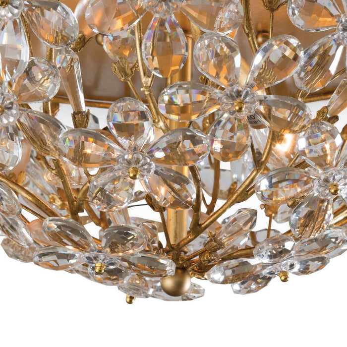 Regina Andrew - 16-1183GL - Two Light Flush Mount - Cheshire - Gold Leaf