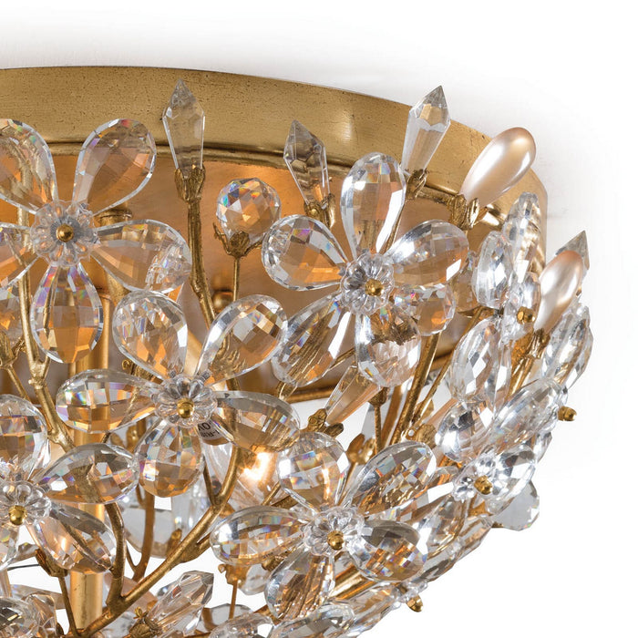 Regina Andrew - 16-1183GL - Two Light Flush Mount - Cheshire - Gold Leaf