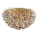 Regina Andrew - 16-1183GL - Two Light Flush Mount - Cheshire - Gold Leaf